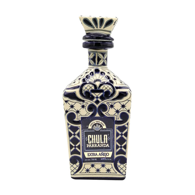 Chula Parranda Extra Anejo Artesanal Ceramic White | 750ML at CaskCartel.com