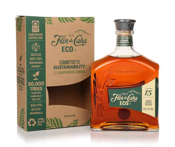 Flor de Caña 15 Eco | 700ML at CaskCartel.com