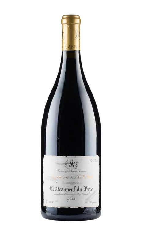 2012 | Saouma | Chateauneuf du Pape Le Petit Livre d`Anna Magdalena Bach (Magnum) at CaskCartel.com