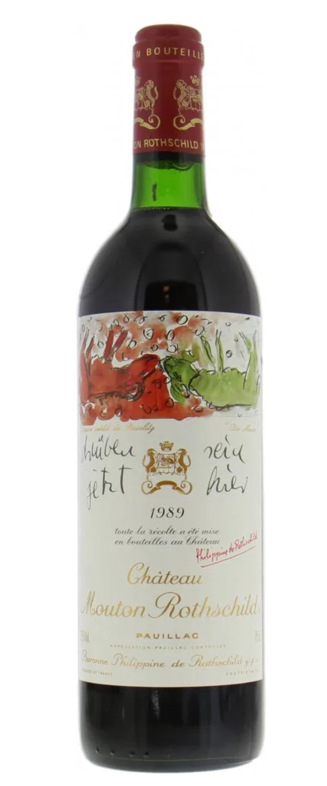 1989 | Chateau Mouton Rothschild | Pauillac at CaskCartel.com