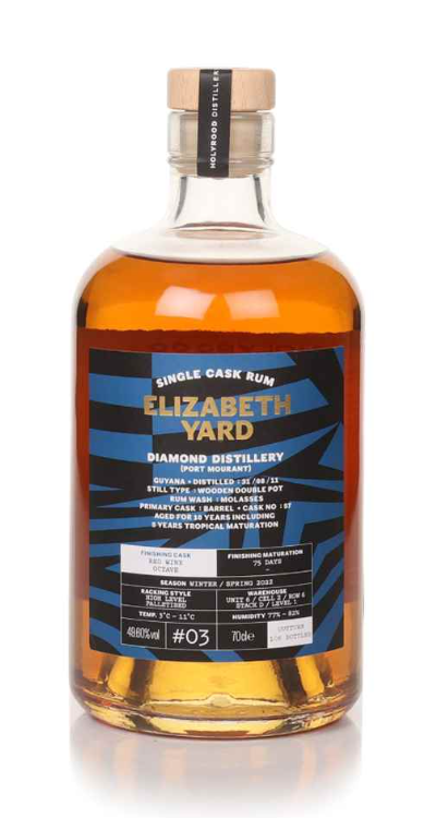 Diamond Distillery (Port Mourant) 10 Year Old 2011 (cask 57) - Elizabeth Yard (Holyrood Distillery) | 700ML