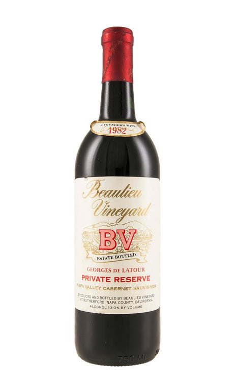 1982 | Beaulieu Vineyard | Georges de Latour Private Reserve Cabernet Sauvignon at CaskCartel.com
