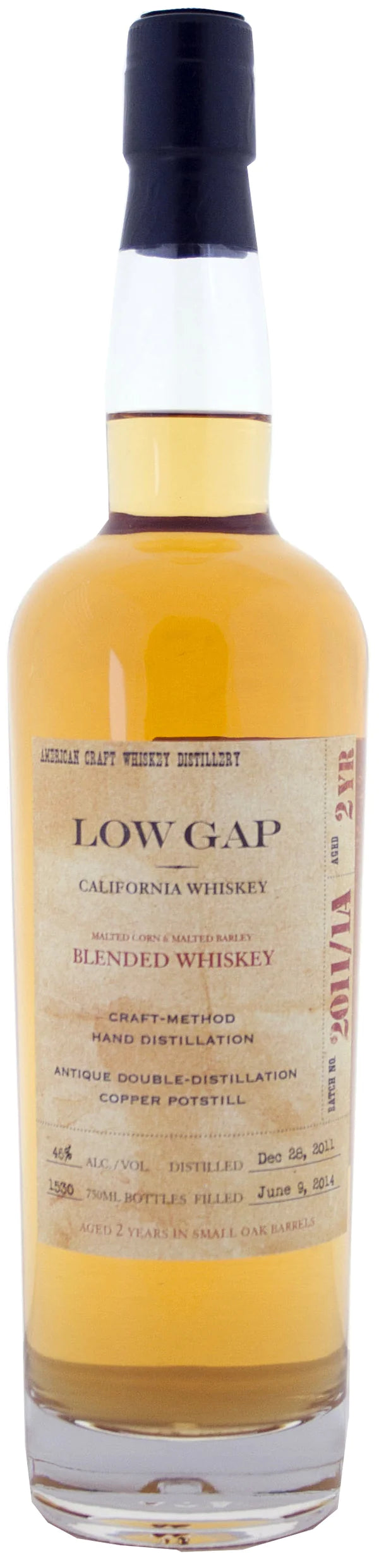 Low Gap CA Blended Whiskey 3 Year Old  | 750ML at CaskCartel.com