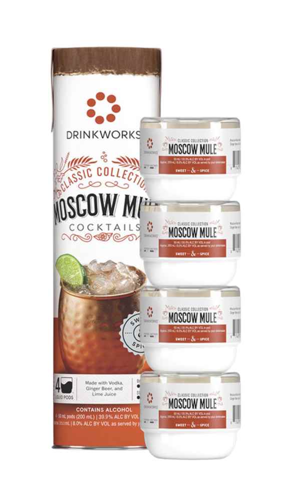 Drinkworks Moscow Mule Tube (4x Pods) | 4x50ML