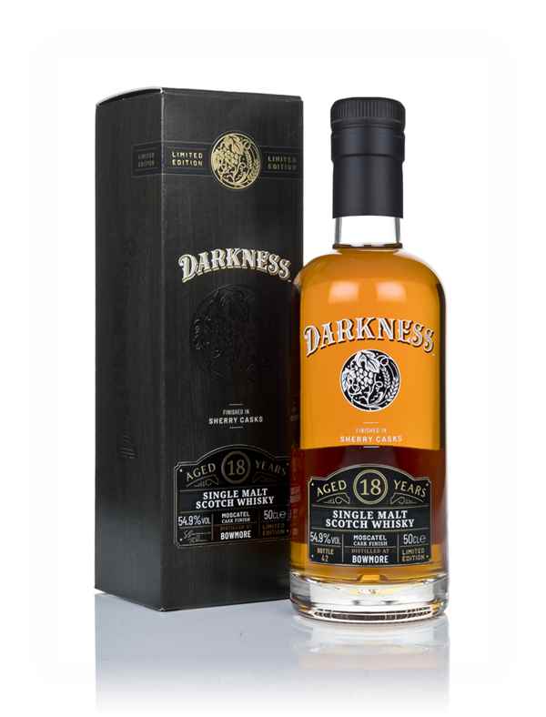 Bowmore 18 Year Old Moscatel Cask Finish (Darkness) | 500ML at CaskCartel.com
