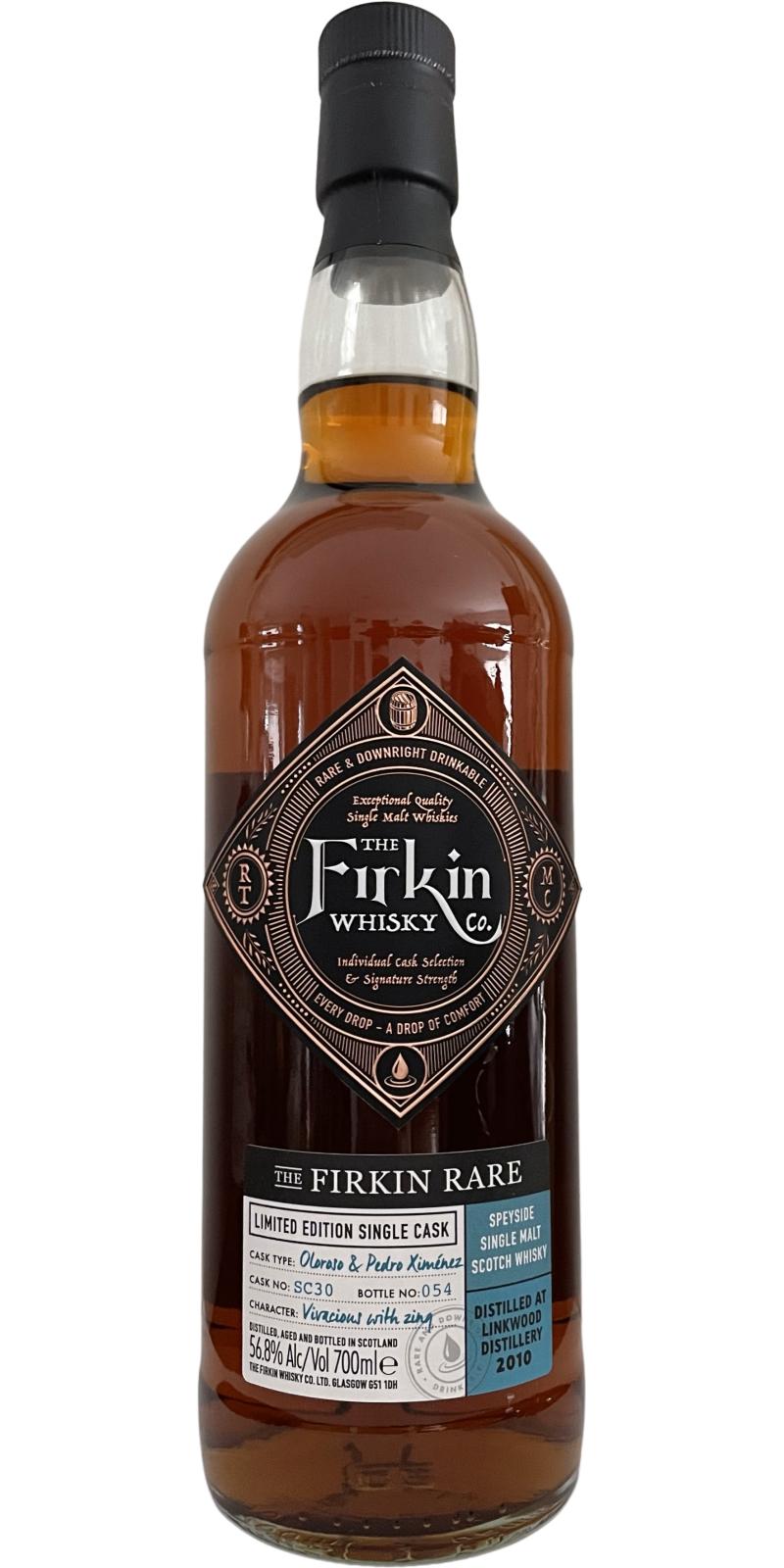 [BUY] Linkwood 2010 The Firkin Rare Limited Edition Single Cask Scotch Whisky 700ML at