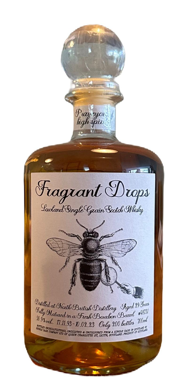 North British 1993 KCC Fragrant Drops Single Grain Scotch Whisky | 700ML at CaskCartel.com