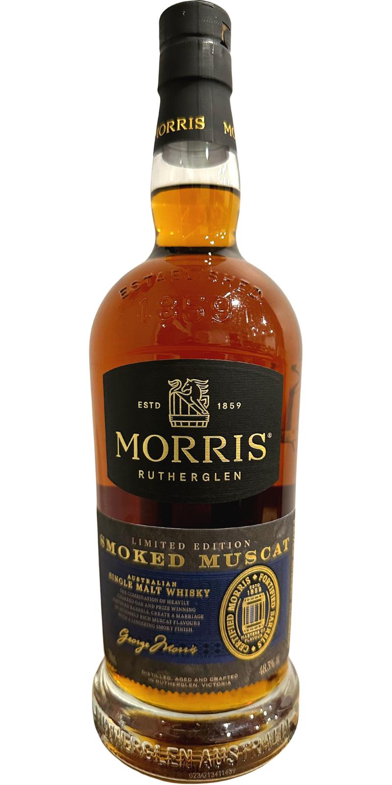 Morris Smoked Muscat Limited Edition Australlian Single Malt Whisky at CaskCartel.com