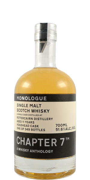 Fettercairn 2011 Chapter 7 Anthology - Monologue 11 Year Old Scotch Whisky | 700ML at CaskCartel.com