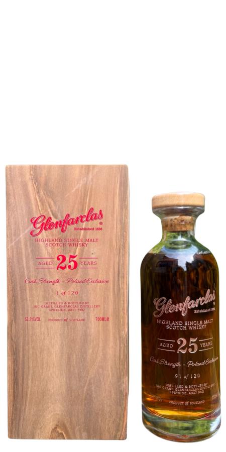 Glenfarclas 25 Year Old Cask Strength Poland Exclusive - Birds Scotch Whisky | 700ML at CaskCartel.com