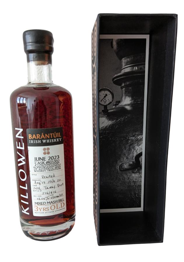 Killowen 2019/2020 Mixed Mash Bill 3 Year Old Baràntúil Irish Whiskey | 500ML at CaskCartel.com