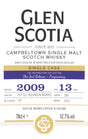 Glen Scotia 2009 The Maturation Collection - The 3rd Release - Progressing 13 Year Old 2022 Release Cask #394 Single Malt Scotch Whisky | 700ML at CaskCartel.com