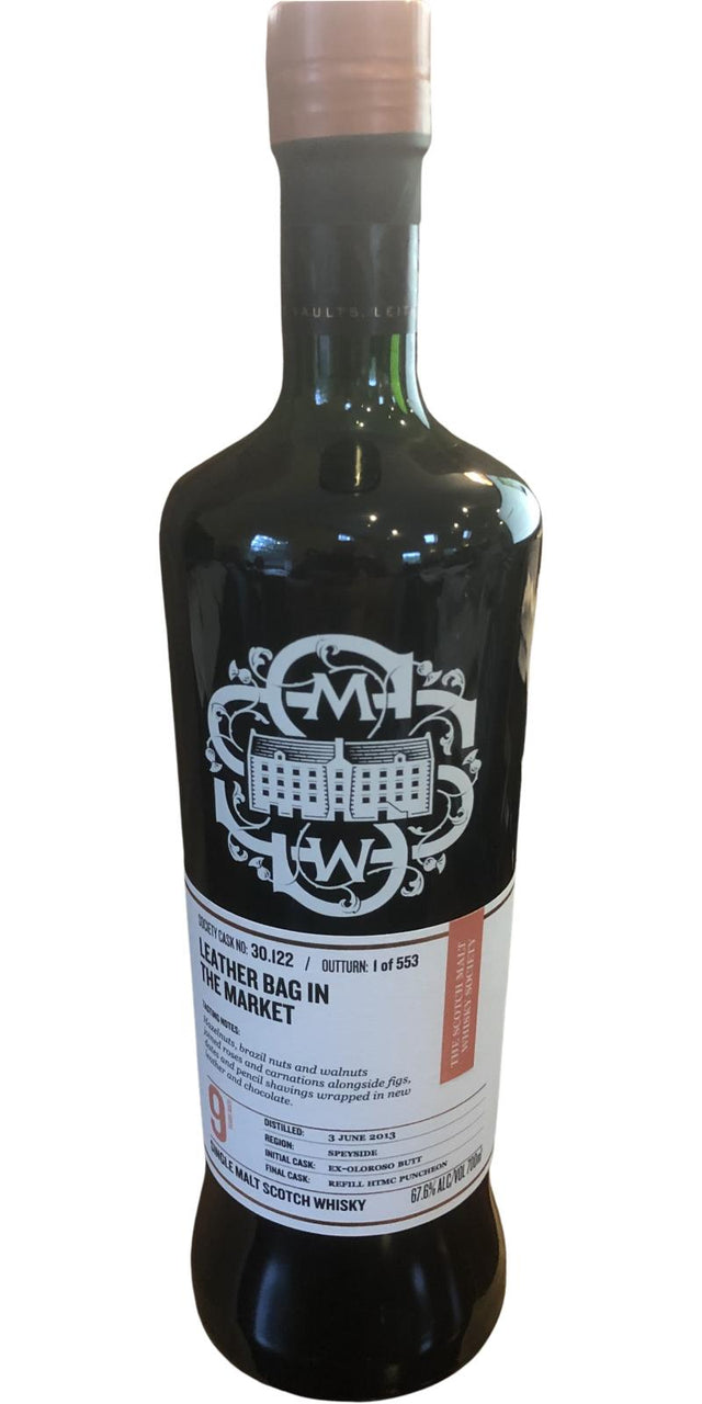 Glenrothes 2013 SMWS 30.122 Leather bag in the market 9 Year Old 2022 Release (Cask #30.122) Single Malt Scotch Whisky | 700ML at CaskCartel.com