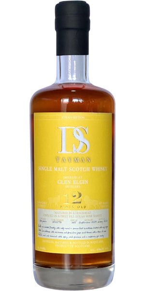 Glen Elgin 2010 DS Tayman Syrah Edition 12 Year Old Scotch Whisky | 700ML at CaskCartel.com