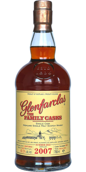 Glenfarclas 2007 The Family Casks (Release S22) Highland Single Malt Scotch Whisky | 700ML at CaskCartel.com