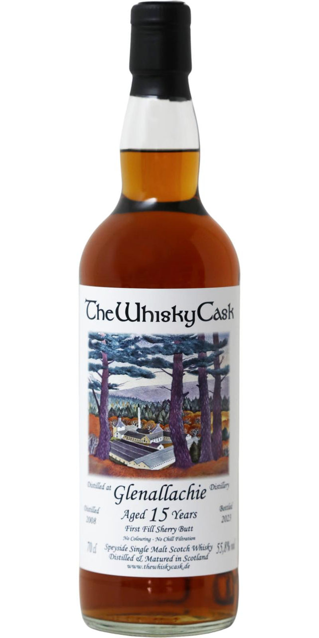 Glenallachie 2008 (The Whisky Cask) 15 Year Old Single Malt Scotch Whisky | 700ML at CaskCartel.com