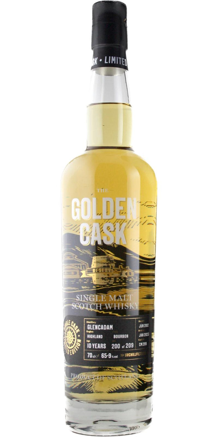 Glencadam 2012 (The House of MacDuff) The Golden Cask Reserve Scotch Whisky | 700ML