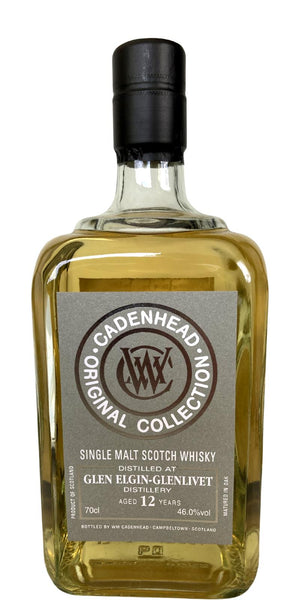 Glen Elgin-Glenlivet 12 Year Old (Cadenhead's) Original Collection Scotch Whisky | 700ML at CaskCartel.com