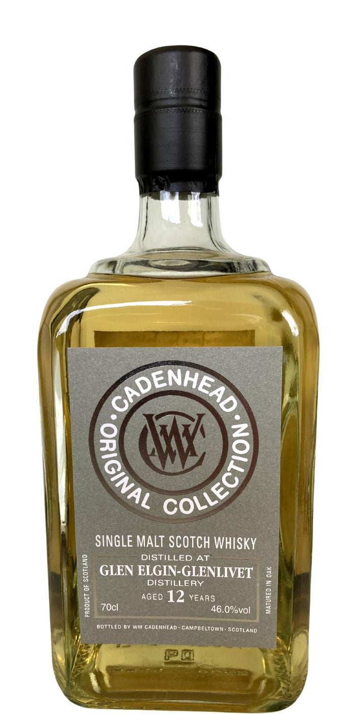 Glen Elgin-Glenlivet 12 Year Old (Cadenhead's) Original Collection Scotch Whisky | 700ML