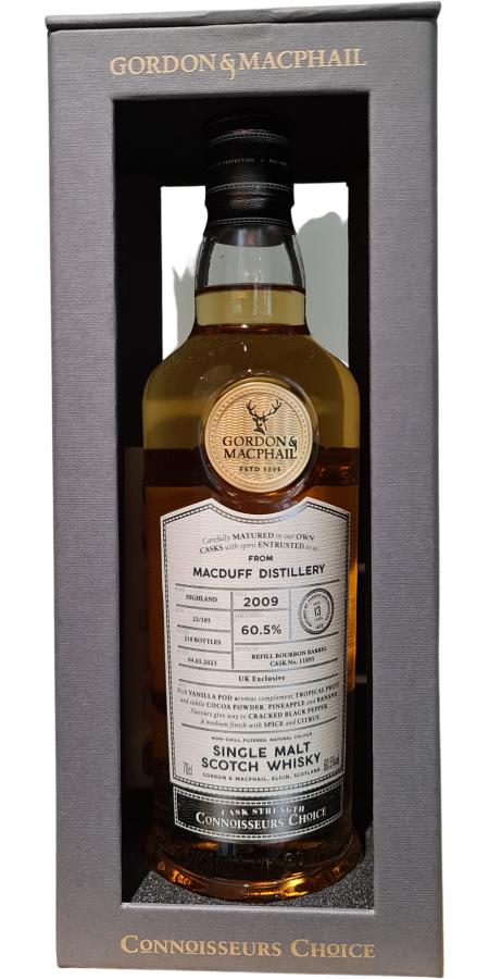 Macduff 2009 GM Connoisseurs Choice Cask Strength Single Malt Scotch Whisky  | 700ML