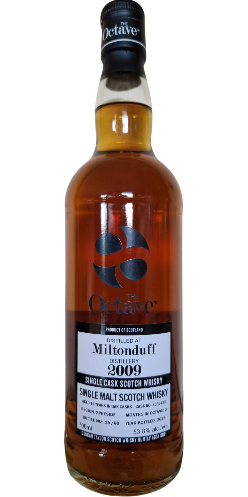 Miltonduff 2009 The Octave Single Cask Scotch Whisky | 700ML at CaskCartel.com