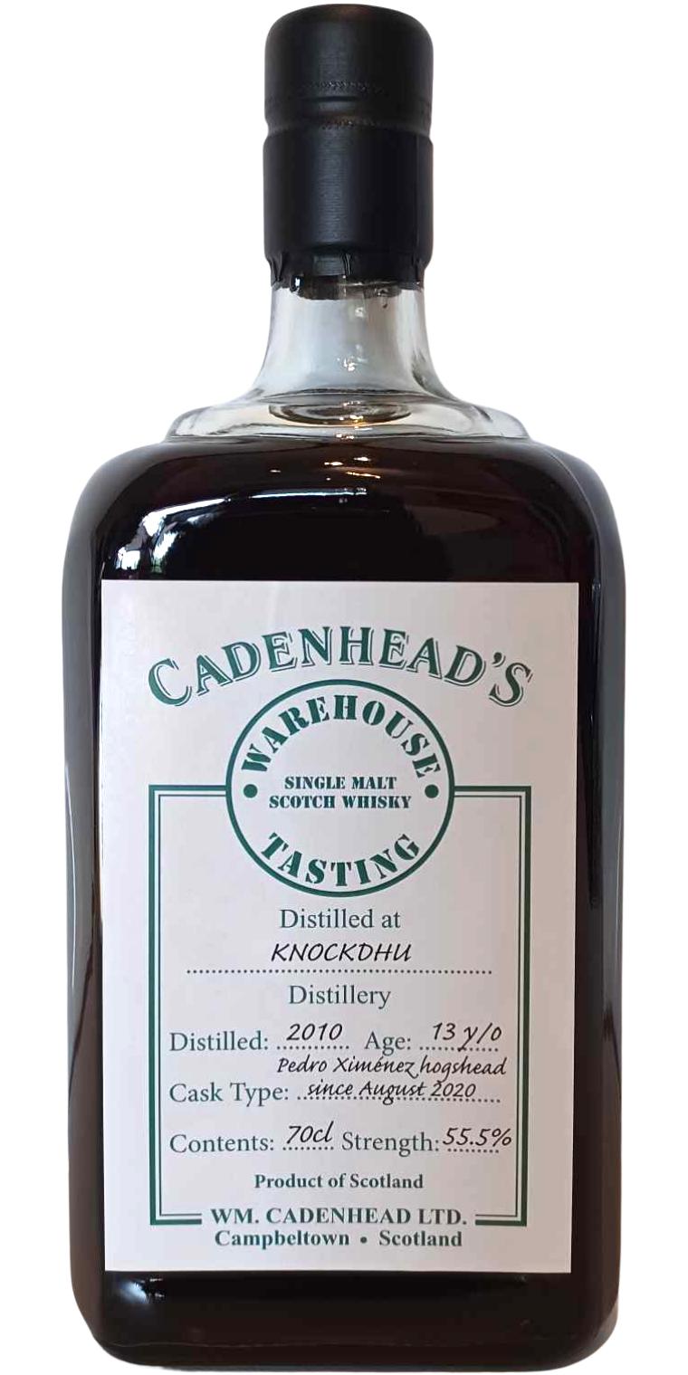 Knockdhu 2010 (Cadenhead's) Warehouse Tasting 13 Year Old Scotch Whisky | 700ML at CaskCartel.com