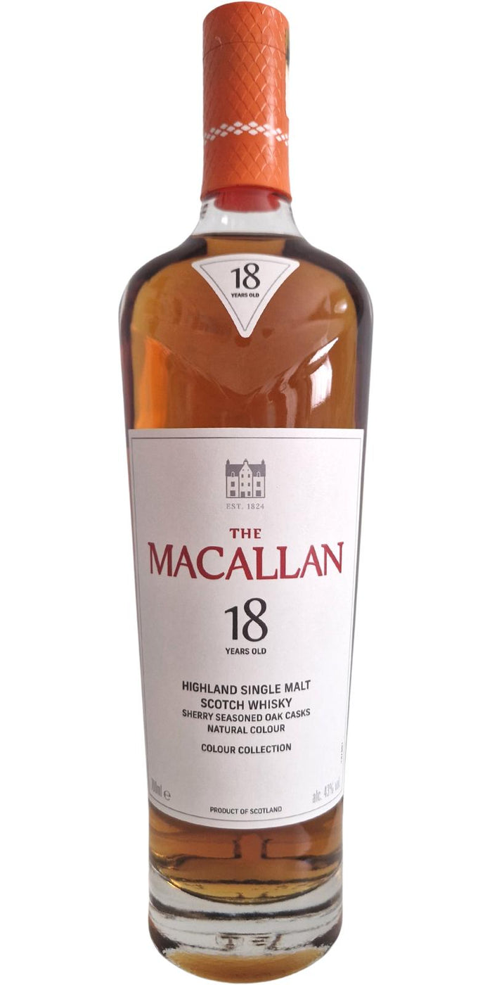 The Macallan 18 Year Old The Colour Collection Single Malt Scotch Whisky | 700ML