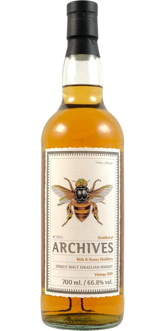 M&H 2019 Archives Stinging Bees Single Malt Whisky | 700ML at CaskCartel.com