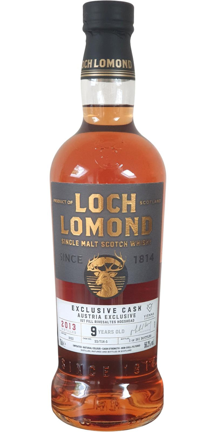Loch Lomond 2013 Exclusive Cask 9 Year Old Scotch Whisky | 700ML
