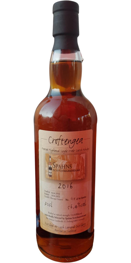 Croftengea 2016 Spahns 7 Year Old Single Malt Scotch Whisky | 700ML at CaskCartel.com