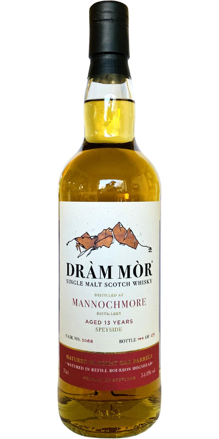 Mannochmore 2013 (Dràm Mòr) 13 Year Old Scotch Whisky | 700ML