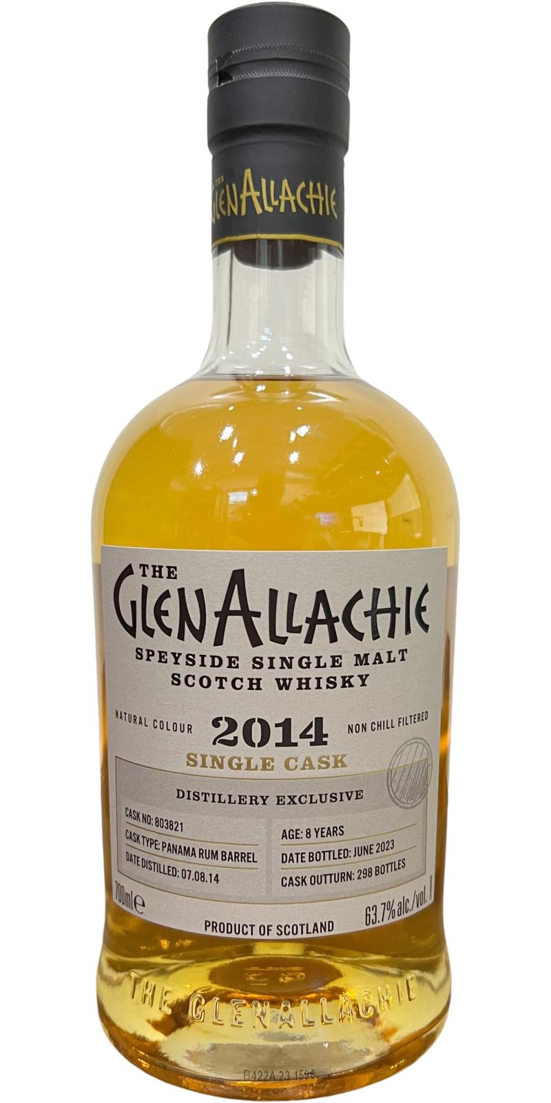 Glenallachie 2014 Distillery Exclusive Single Cask Scotch Whisky | 700ML at CaskCartel.com