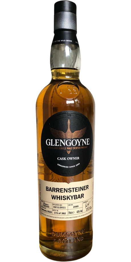 Glengoyne 2011 Cask Owner 11 Year Old Single Malt Scotch Whisky | 700ML at CaskCartel.com