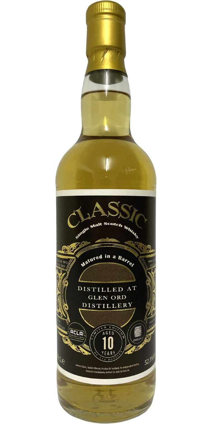 Glen Ord 2012 (Acla da Fans) Classic 10 Year Old Scotch Whisky | 700ML