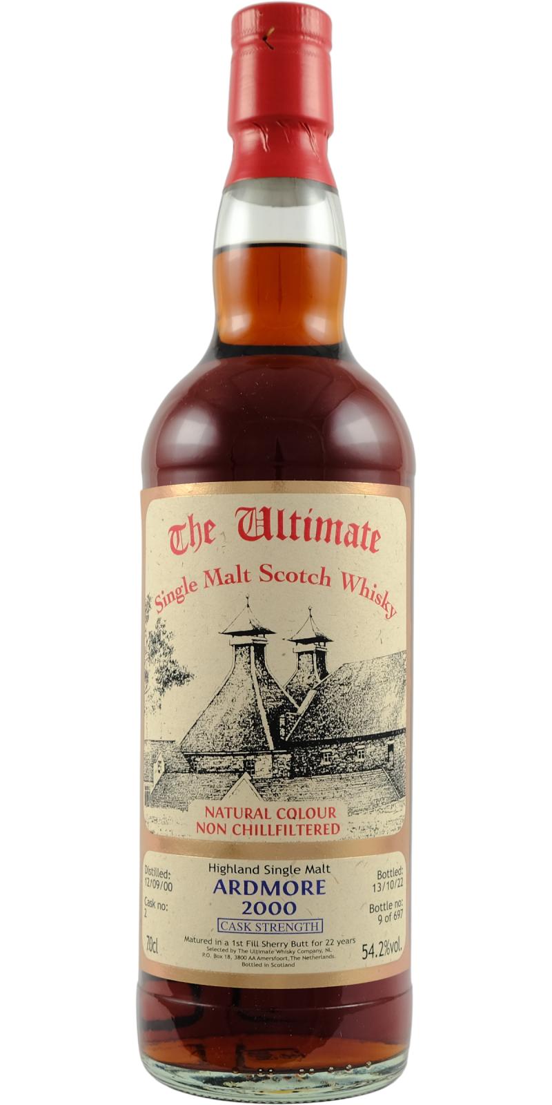 The Ultimate Ardmore 22 Year Old (D.2000, B.2022) Single Malt Scotch Whisky | 700ML at CaskCartel.com