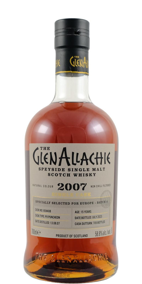 The Glenallachie 2007 Specially Selected For Europe Batch 6 Scotch Whisky | 700ML at CaskCartel.com