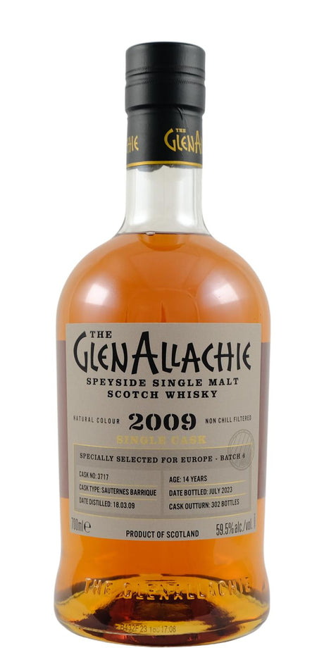 Glenallachie 2009 Specially Selected For Europe Batch 6 Scotch Whisky | 700ML at CaskCartel.com