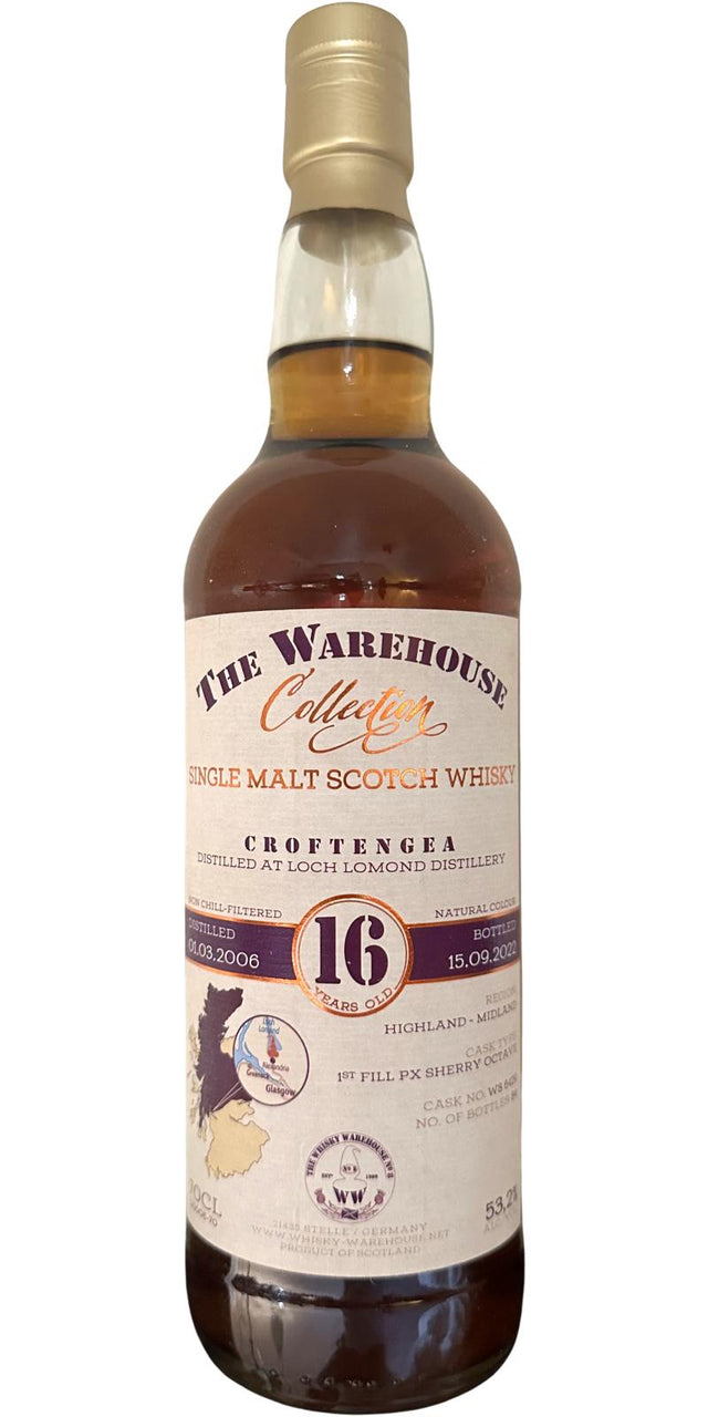 Croftengea 2006 WW8 (16 Year Old) Single Malt Scotch Whisky at CaskCartel.com