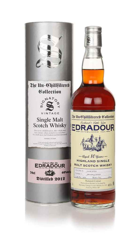 Edradour 10 Year Old 2012 (cask 305) - Un-Chilfiltered Collection (Signatory) | 700ML at CaskCartel.com