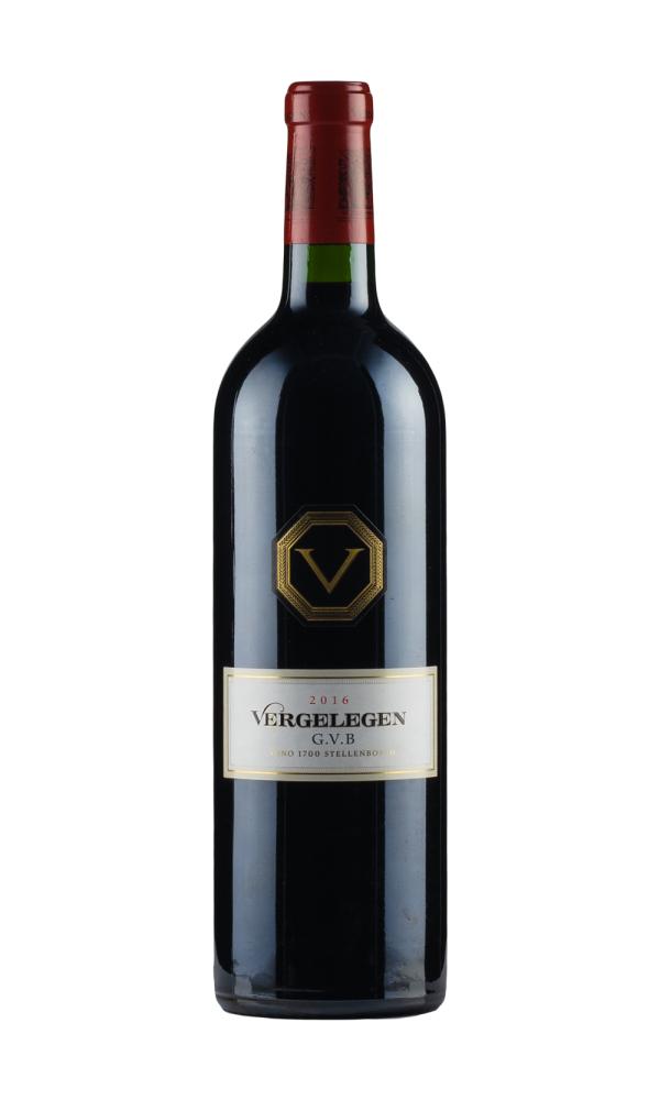 2016 | Vergelegen | G.V.B Red at CaskCartel.com