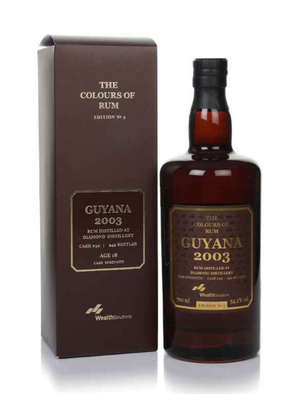 Diamond Distillery 18 Year Old 2003 Guyana Edition No. 5 - The Colours of Rum (Wealth Solutions) | 700ML at CaskCartel.com
