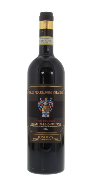 2016 | Ciacci Piccolomini d'Aragona | Brunello di Montalcino Riserva Vigna di Pianrosso Santa Caterina d'Oro at CaskCartel.com