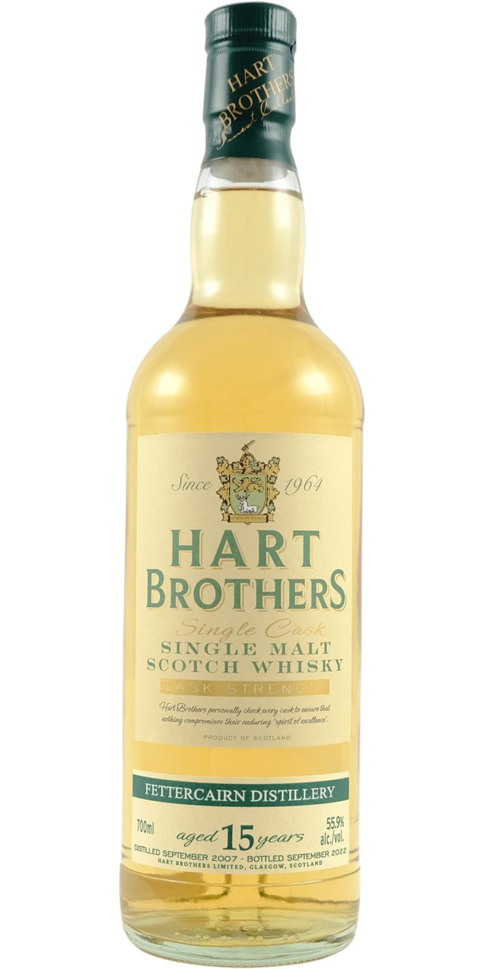 Fettercairn 2007 (Hart Brothers) Single Cask - Cask Strength 15 Year Old 2022 Release Single Malt Scotch Whisky | 700ML