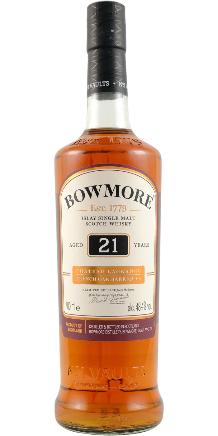 Bowmore French Oak Islay Single Malt 2000 21 Year Old Whisky | 700ML