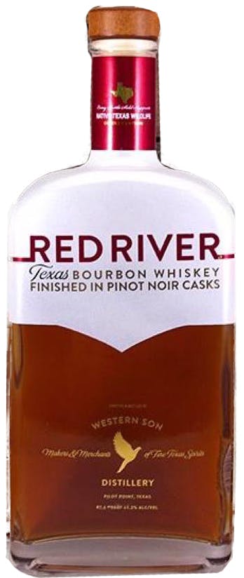 Red River Finished In Pinot Noir Casks Texas Bourbon Whiskey