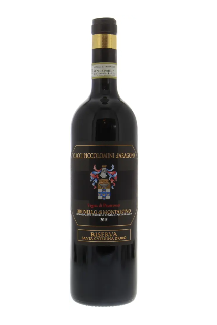 2015 | Ciacci Piccolomini d'Aragona | Brunello di Montalcino Riserva Vigna di Pianrosso Santa Caterina d'Oro at CaskCartel.com