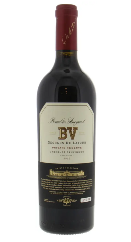 2017 | Beaulieu Vineyard | Georges de Latour Private Reserve Cabernet Sauvignon at CaskCartel.com
