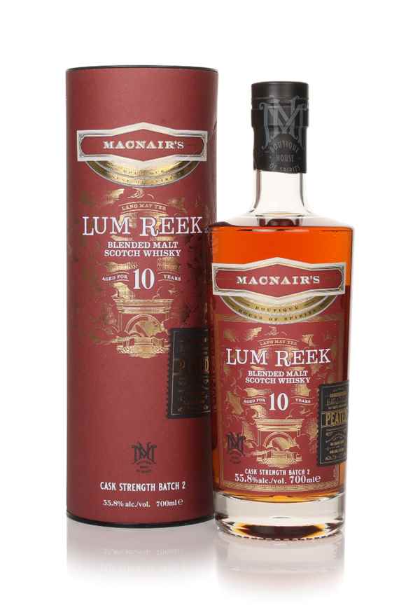 MacNair's Lum Reek 10 Year Old - Cask Strength Batch 2 | 700ML at CaskCartel.com