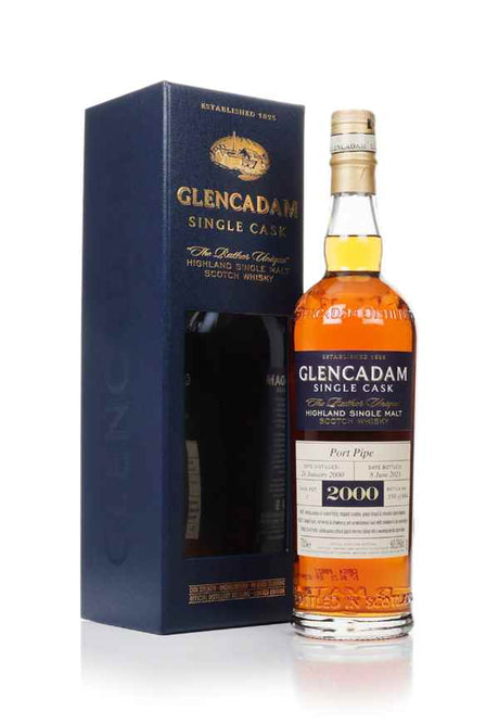 Glencadam 21 Year Old 2000 (cask 1) - Port Pipe | 700ML at CaskCartel.com