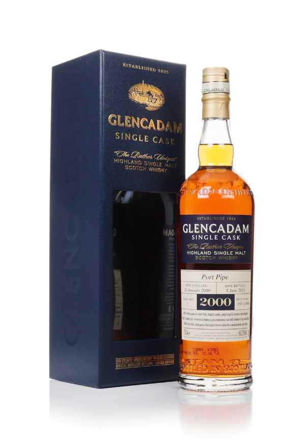 Glencadam 21 Year Old 2000 (cask 1) - Port Pipe | 700ML